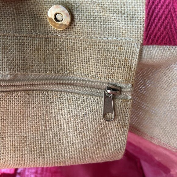 The Championships Wimbledon Pink Shoulder Tote - Picture 12 of 13